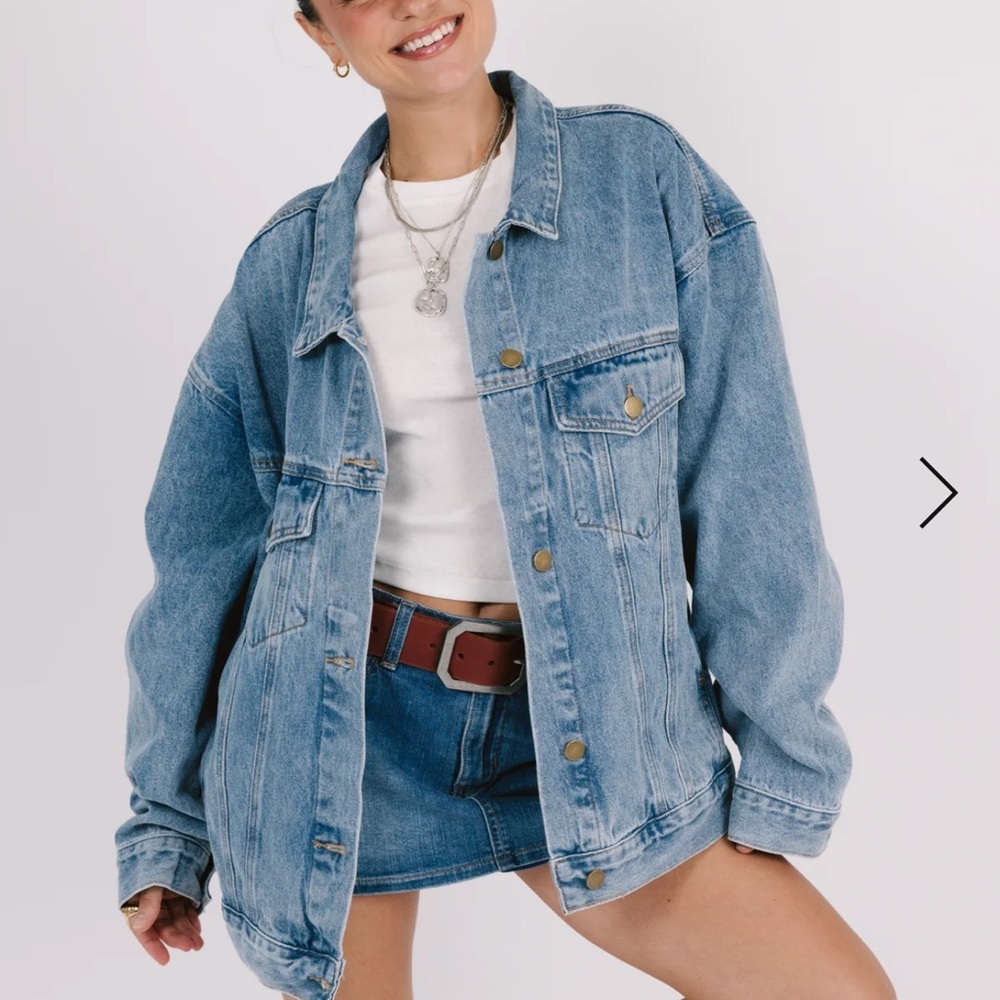 Grey bandit denim Jacket